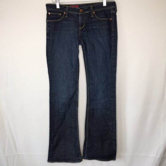 Adriano Goldschmied Womens Size 28 The Merlot Bootcut Flare Dark Wash Jeans J99 - Picture 1 of 4